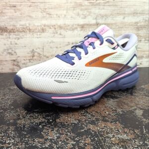 Womens Brooks Ghost 15 Running Shoes Sz 8.5 Used 1203801B492 Gym Workout #1